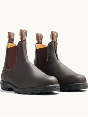 Blundstone 550 Chelsea Ankle Boots - Walnut Brown